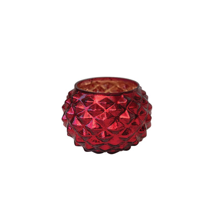 Red Embossed Votive