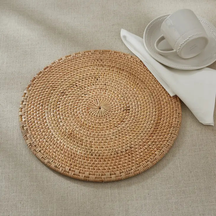 Rattan Charger, Natural