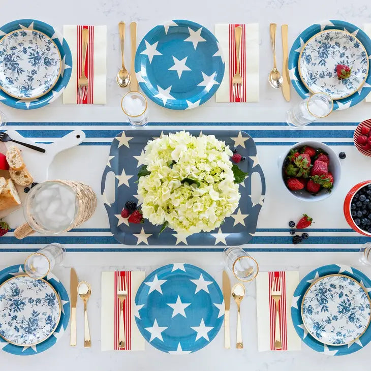 Hamptons Navy Star Paper Plates