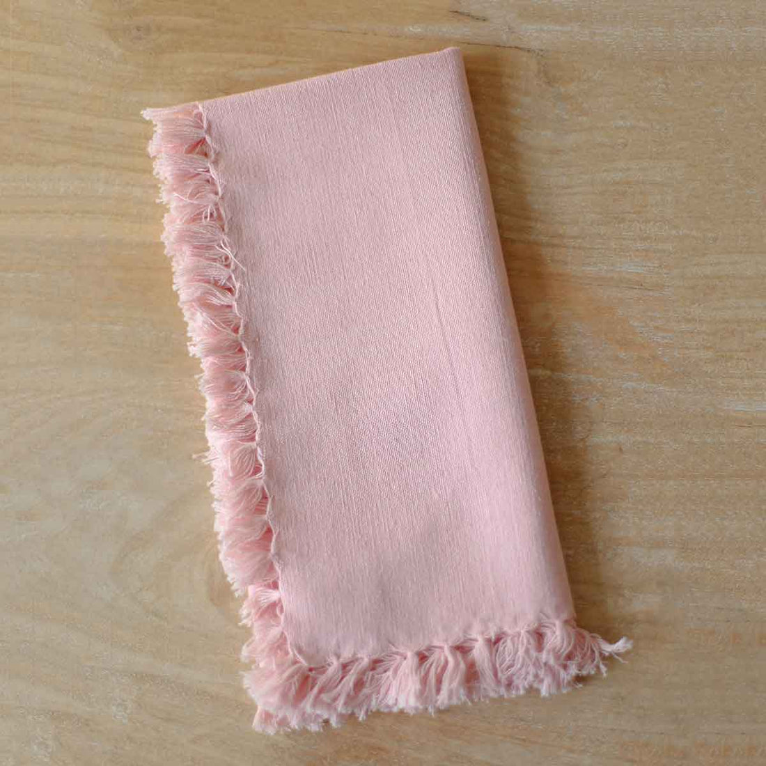 Pink fringe Napkin