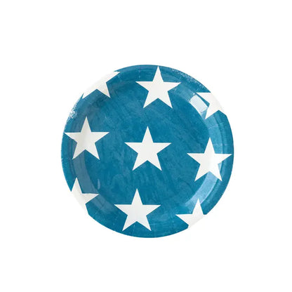 Hamptons Navy Star Paper Plates