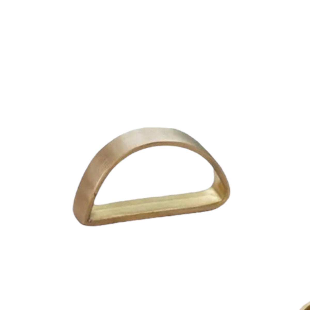 Brass Arch Napkin Rings, Set of 4