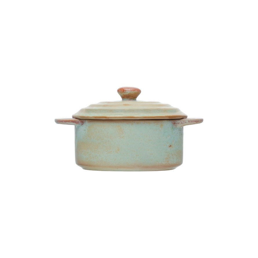 Glazed Stoneware Mini Baker