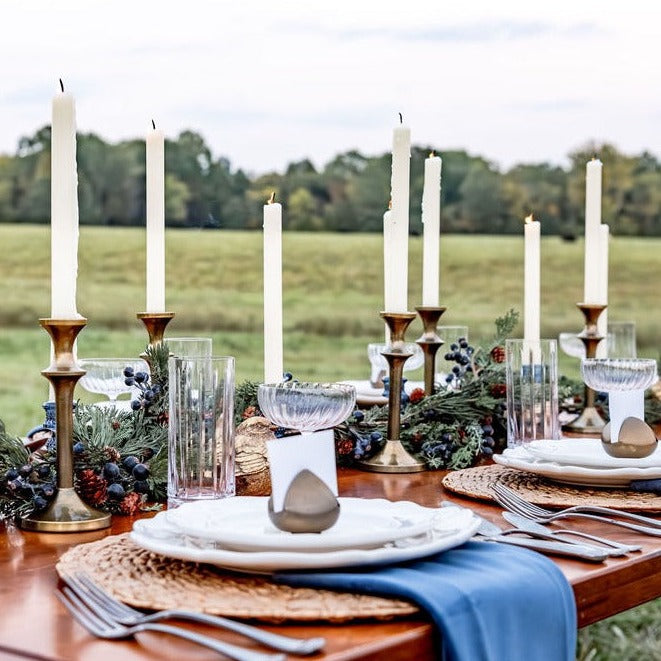 Blue Annabelle Tablescape