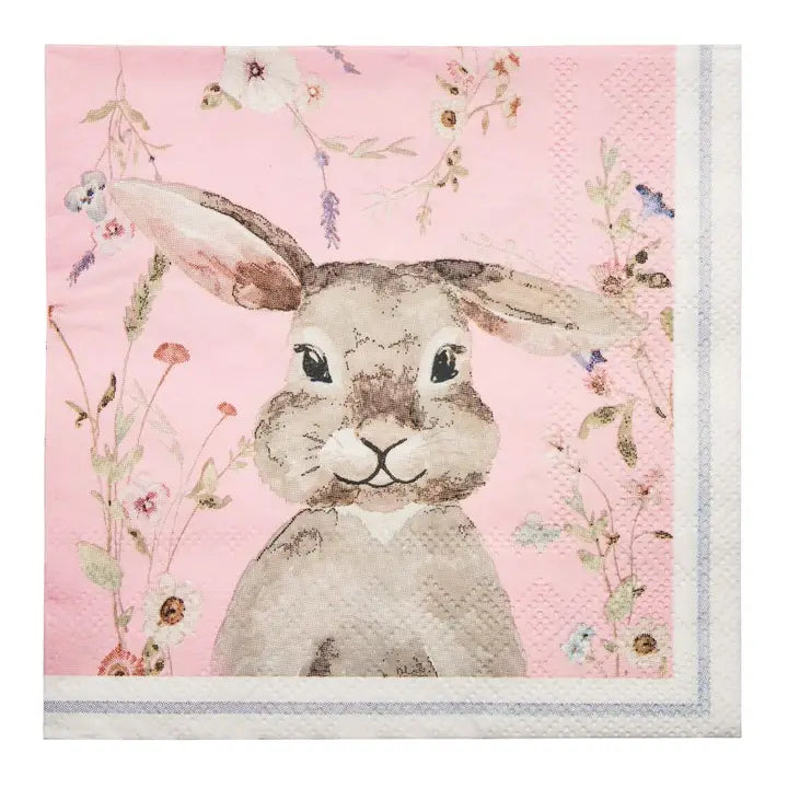 Bunny Cocktail Napkins