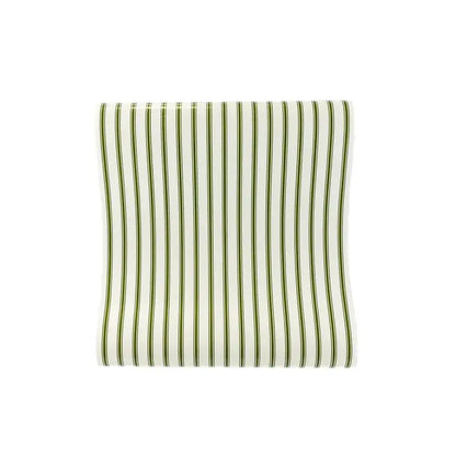 Believe Paper Table Runner, Green Stripe