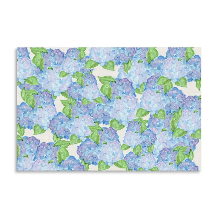 Hydrangea Bouquet Paper Placemats