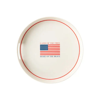 Land of the Free Serving Tray