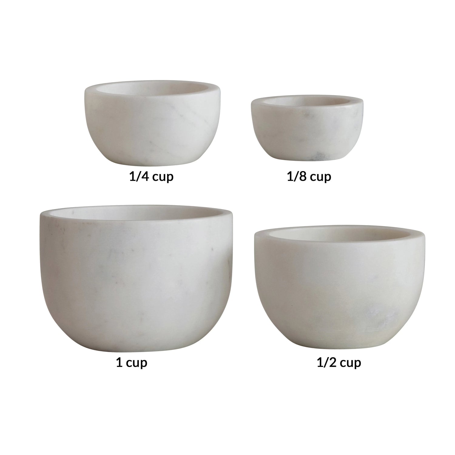 Marble Mini Bowls, Set of 4