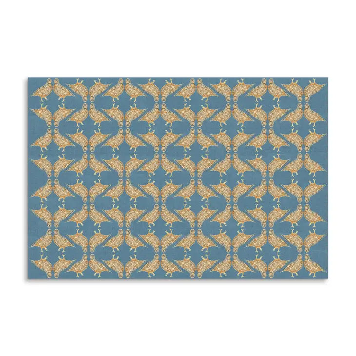 Quails Paper Placemats